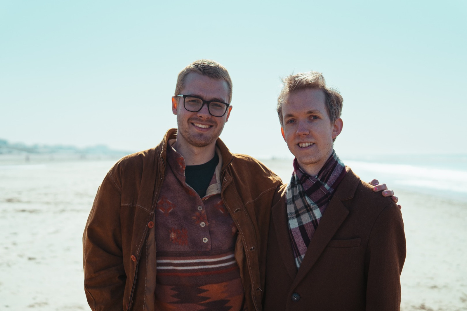 Director Kiefer Eijckelhof (left) and Adam Claussen (right)